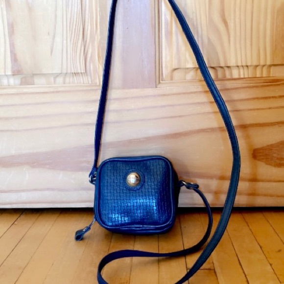 Capezio Navy Blue Small Shoulder Bag - Picture 4 of 10